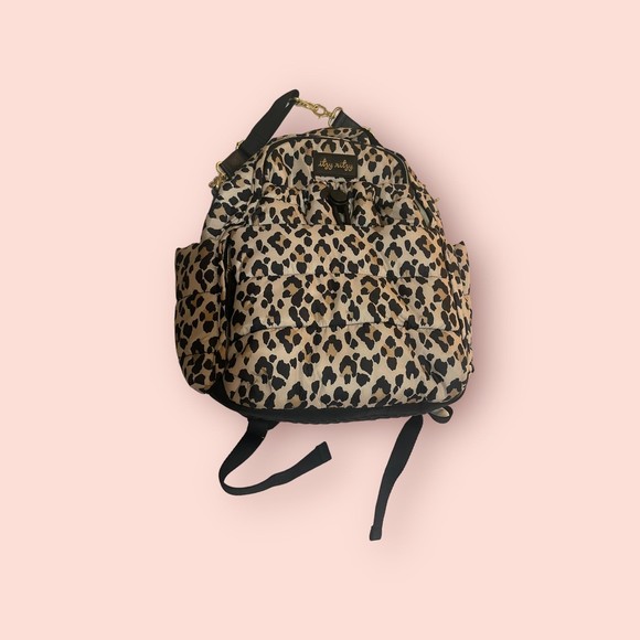 Itzy Ritzy Leopard Dream‎ Backpack Diaper Bag - Picture 1 of 10
